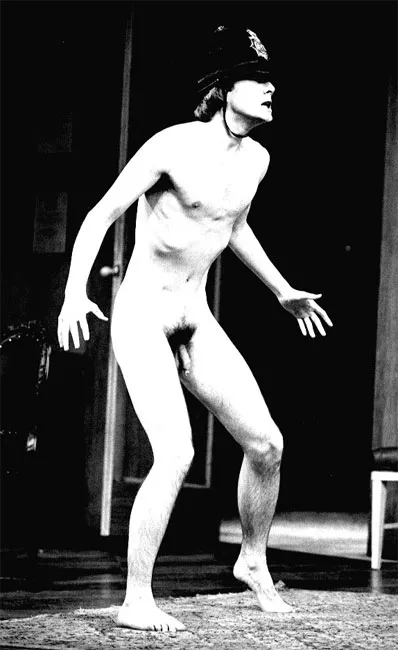 David Tennant, actor going full frontal on stage. posted by Sardonicus83