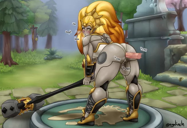 Dawnbreaker takes it from behind [Meowlinch] by deafan