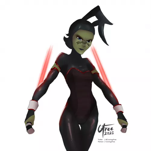 Day 18: Barriss Offee (CravingsFree) by CravernFree