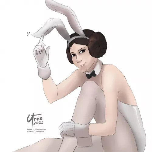 Day 27: Leia Organa (CravingsFree) by CravernFree