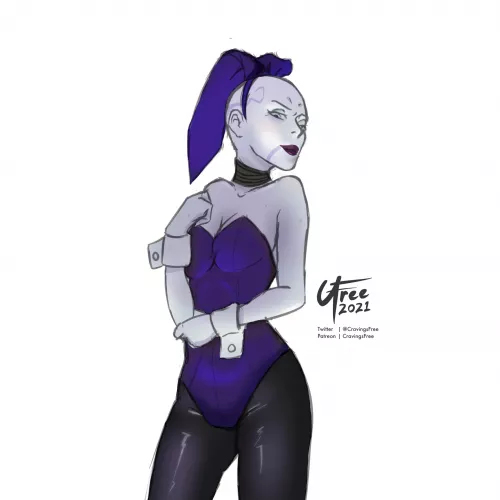 Day 6: Asajj Ventress (CravingsFree) by CravernFree