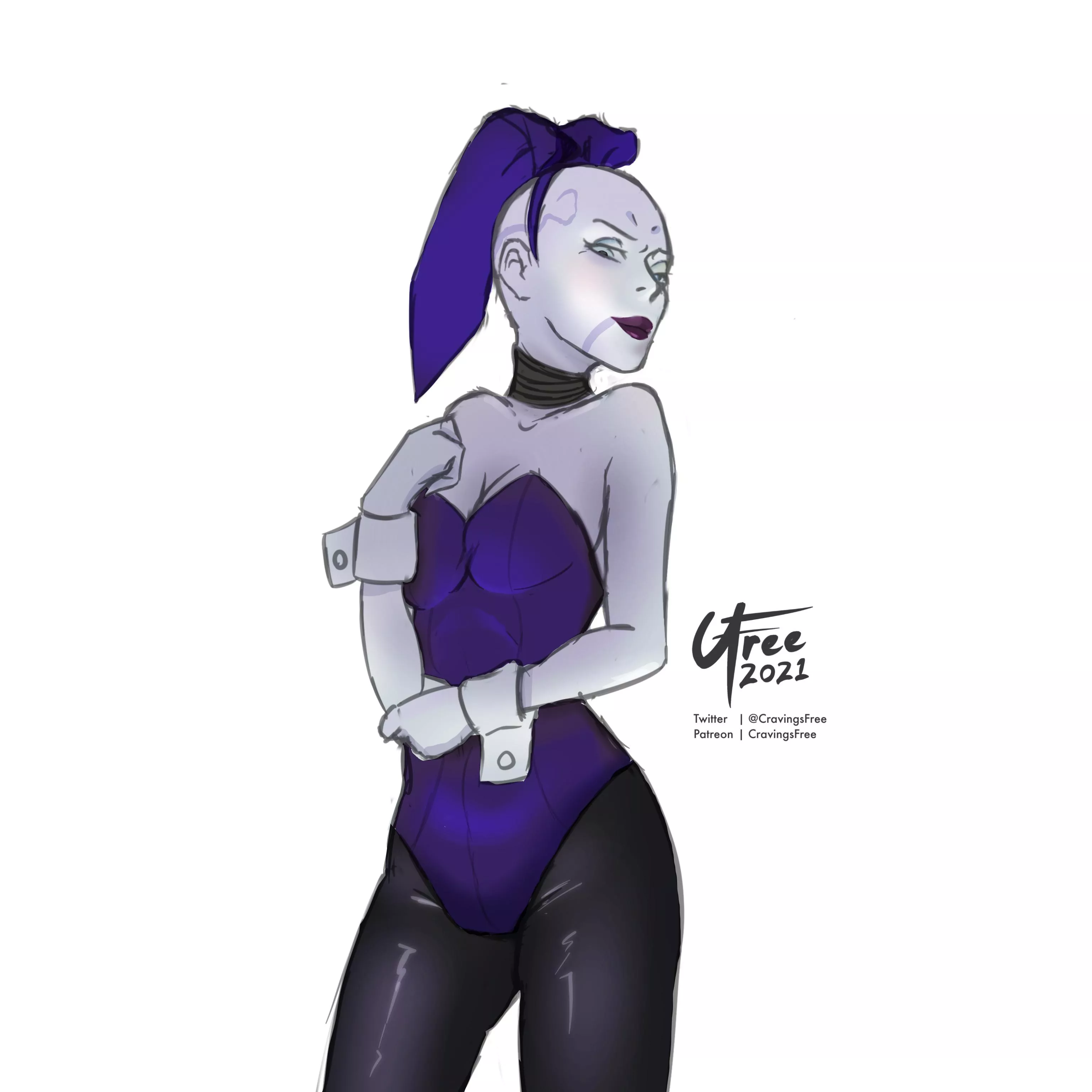 Day 6: Asajj Ventress (CravingsFree) posted by CravernFree