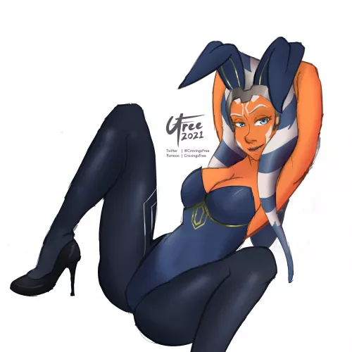 Day 8: Ahsoka Tano (CravingsFree) by CravernFree