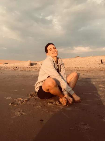 Day at the beach🌊☀️ by PsychoWig3