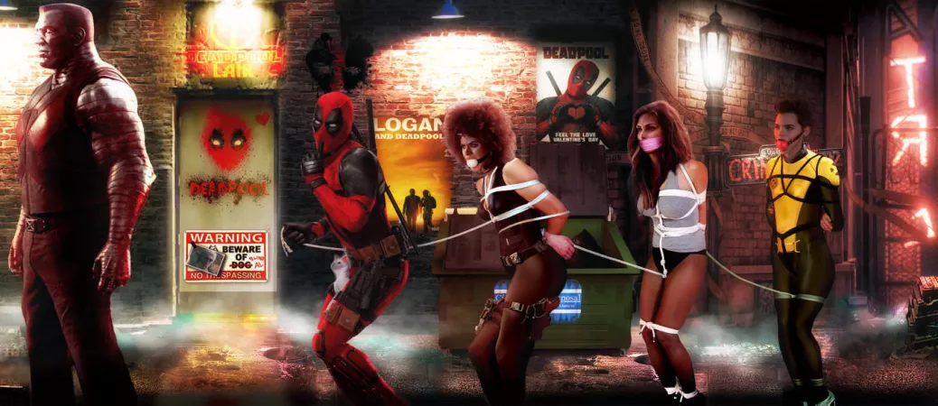 Deadpool's Girls [Deadpool] by RunFromYourProblems