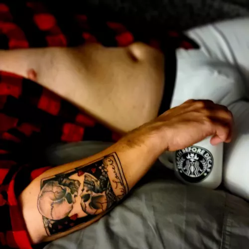 Death Before decaff! And a new new tattoo! Happy Hump Day CGW! 💋 by HaydenJac