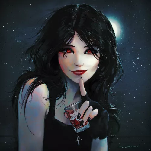 Death - Sandman Portrait Study by Oliver Wetter by n0laloth