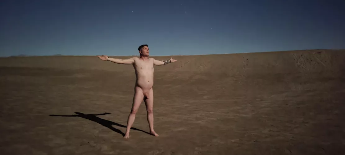 Death Valley in January is cold as hell at 10pm, but I couldn't let a full moon go waste! The full moons out there are BRIGHT. by cheekychallah