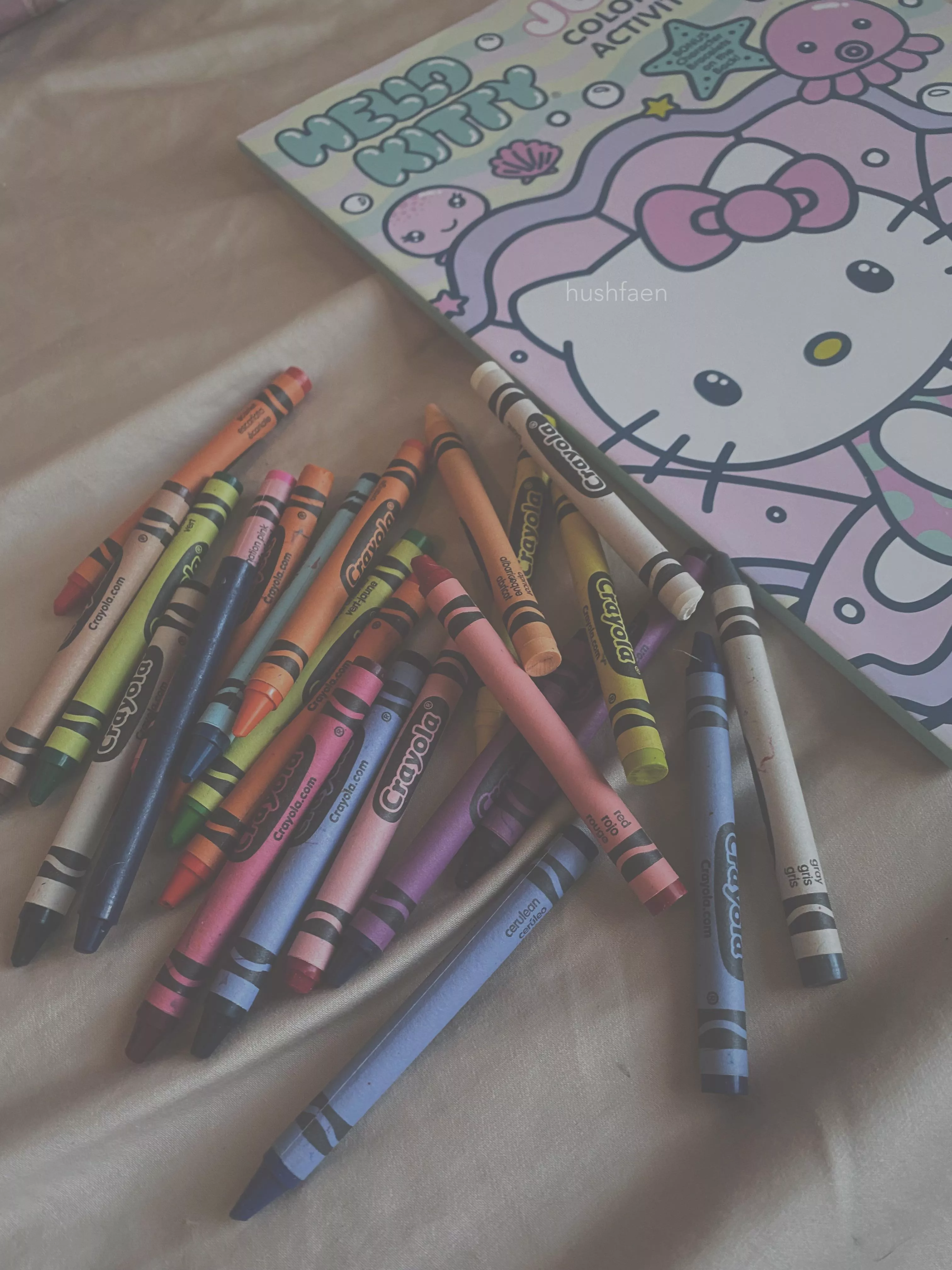 Decided to color for the first time in awhile because I had surgery and keep accidentally pulling the stitches. 🖍🥺 I wish I could give someone all the pictures I color. posted by hushcarson