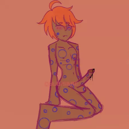 decided to draw rule 34 of an oc i made! let me know what you think 🦑 by YuBisBaE