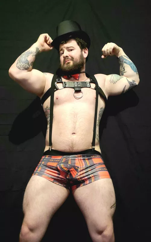 Decided to try looking fancy for once. How do I look? by underwearempire