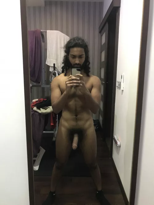 Deciding on whether I should shower. I love the musk. by megadoey2