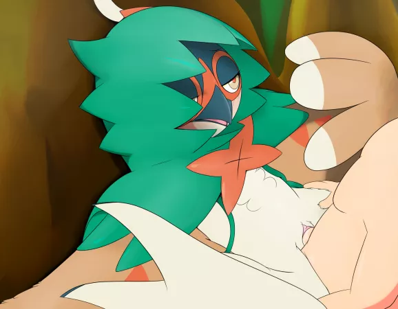 Decidueye. (Beautyfromabove) by Mr_unga-bunga