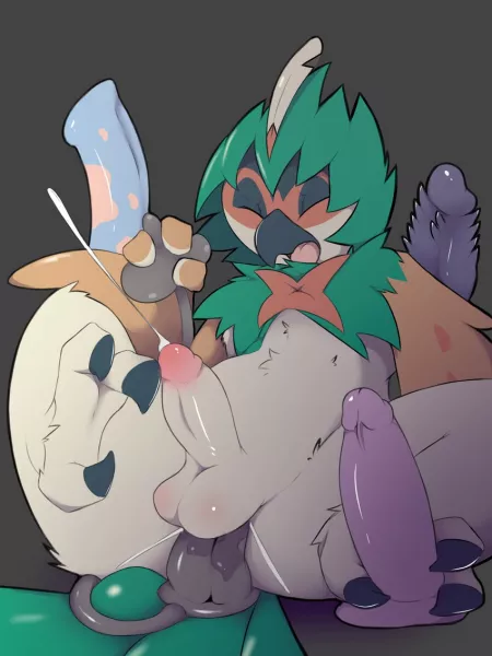 Decidueye (saljidark) by TangentYoshi