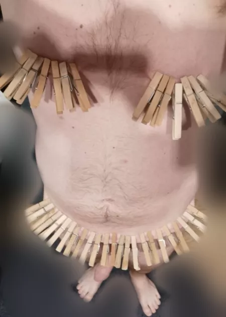 Decorated myself a bit for sir by Throwawaysub20loser