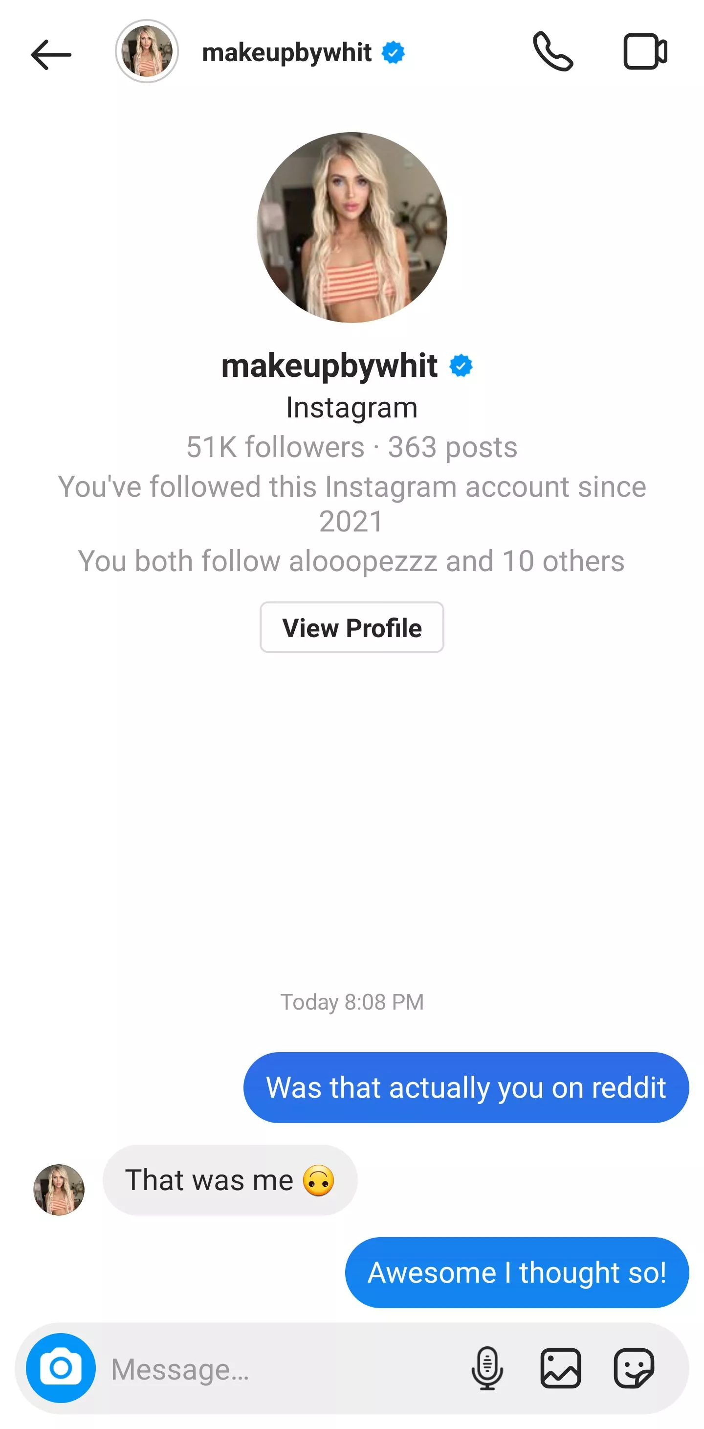 Definitely the real Whitney! posted by Ok_Association_1882