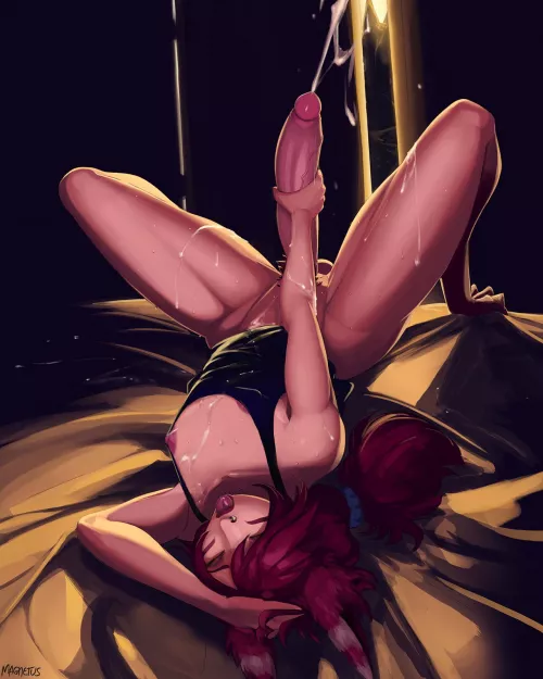 Definitely thinking about Ahri [Magnetus] by SupportMasterrace