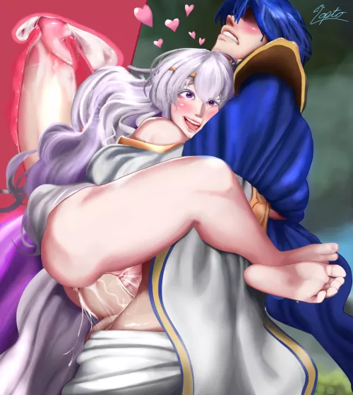 Deirdre and Sigurd get down by Lopt0