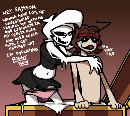 Deli hits on Samson by w_i_d_0084