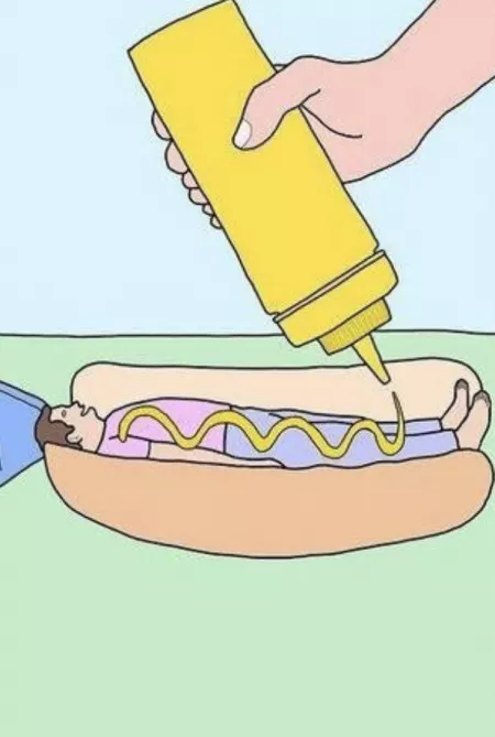 delicious meal (sfw) (satire) by coloradoisland