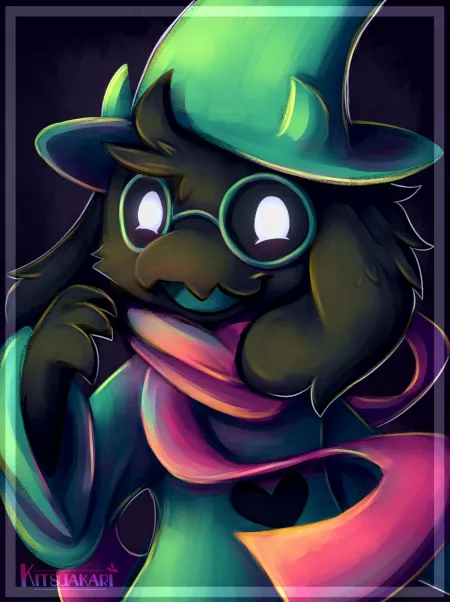 Deltarune Chapter 2 reignited my love of Ralsei! [art by me] by kitsuakari
