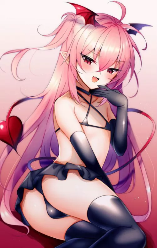 Demon boy for October by ElectronicSplit9589