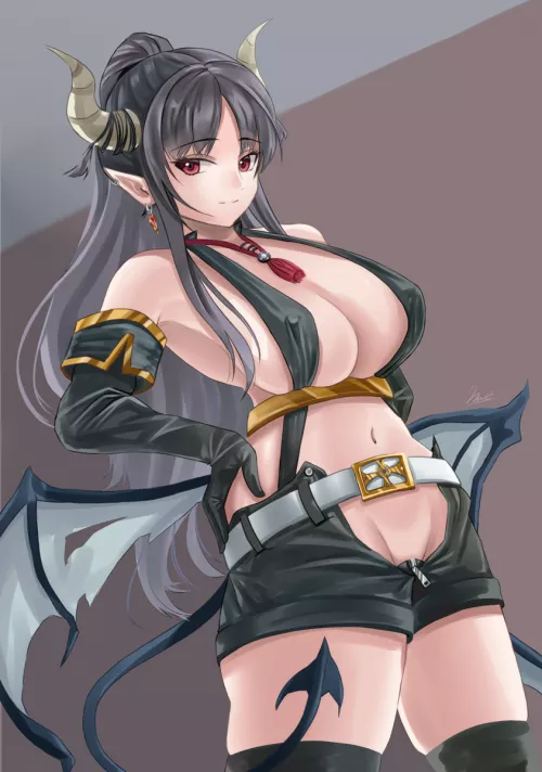 Demon Girl by CheetahSperm18