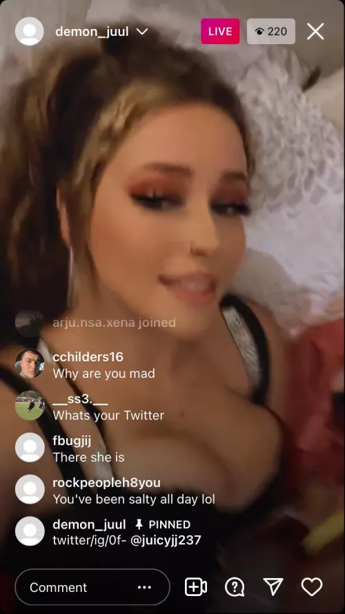 demon_juull. Live right now by baburajughansham