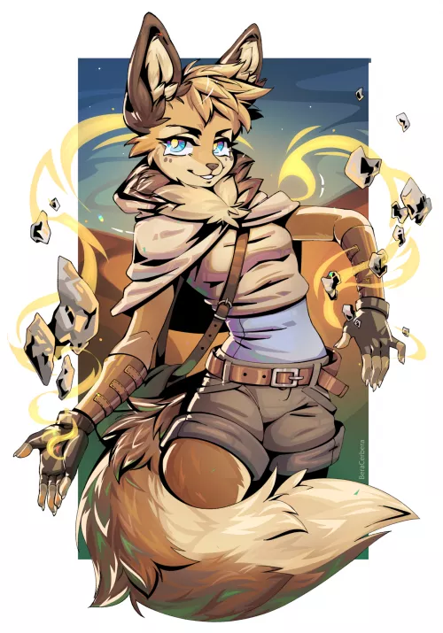 Desert Magic (art by me) by CerberaManghas