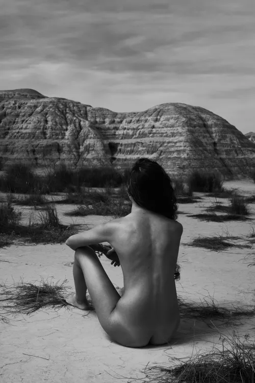 Desnudo en Bardenas reales de Navarra by PeopleNudeArt_