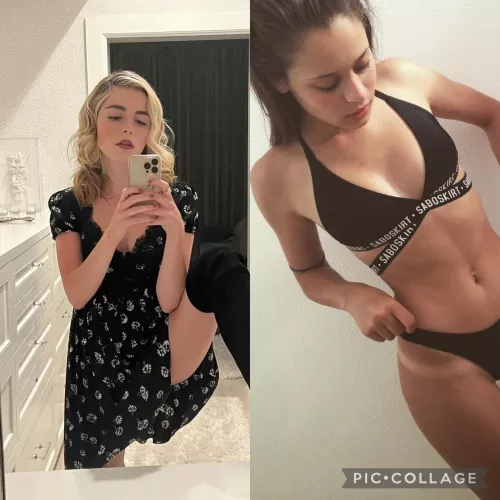 Desperate to be dominated by Kiernan Shipka or Daniela Melchior! by GGMU_Pogba