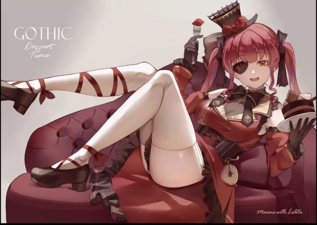 Dessert Time [Hololive] by AluminiumGnat