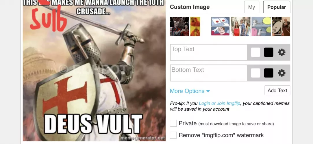 DEUS VULT by Apprehensive_Sun_601