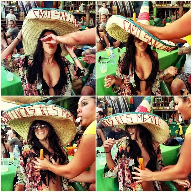 Devin Brugman groped while having shots at Cabo San Lucas posted by ajitbikram