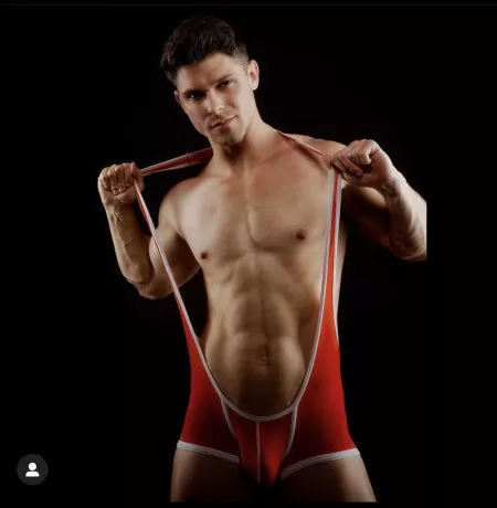 Devin Franco in a Wrestling Singlet!! by Seymorebutts1994
