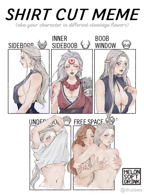 Diana shirt cut meme (melonsoftdrink) by melonsoftdrink