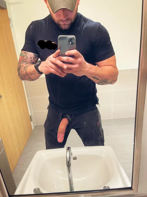 Dick out at work on a Friday by Accomplished-Week688