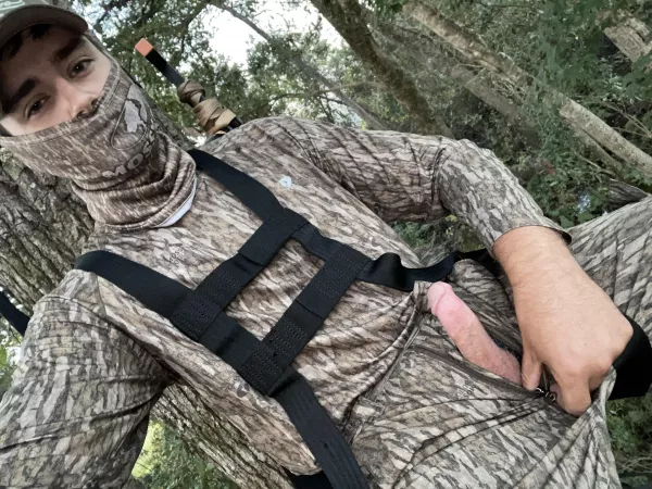 Dick out in deer stabd by Countryboy12100