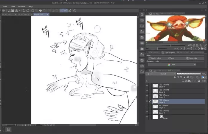 Did a BokoblinxZelda cool down sketch that I might actually turn to a piece by Aaloncarpenter