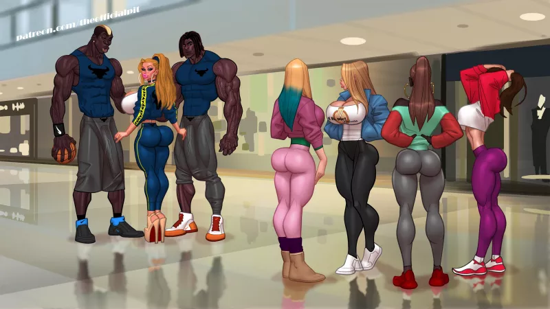 Did a few colour changes on this and tried to make the teenage dudes actually look like teenagers. :) by WiserPie