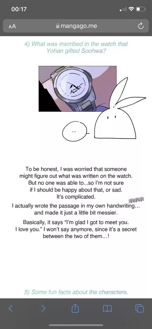 Did anyone actually figure out what it says? by emmun95