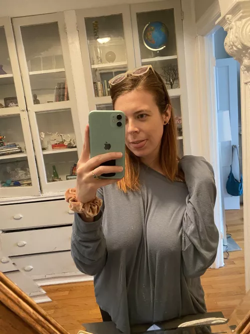 Did my errands bouncing around braless yesterday 🥵 by vanimalsof