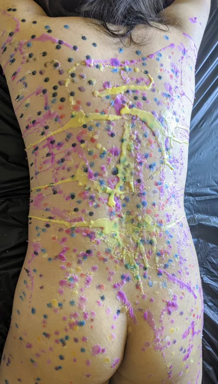 Did my [f]irst wax scene today! by BlueKD