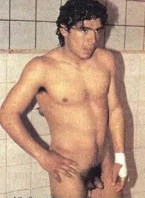 Diego Maradona, former Argentina footballer. posted by Sardonicus83