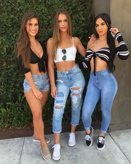 Different denim looks by pete_rosenpenis