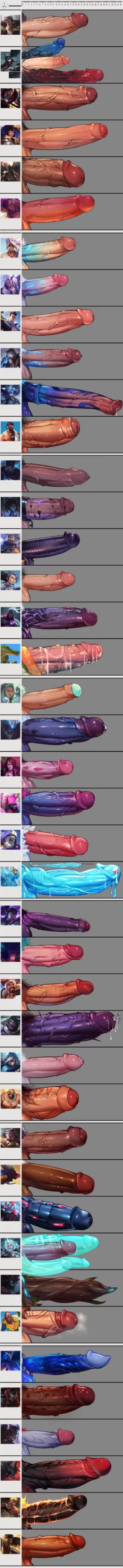 Different male sizes (which on do you prefer?) Artist: @OA_Reeeere on twitter by AlexaRPNSFW