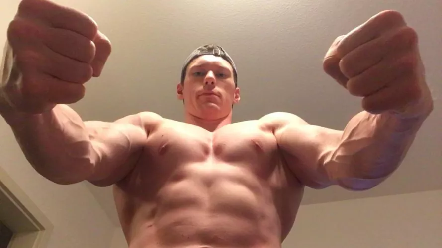 Different pose. Same veins. by GODJADEN