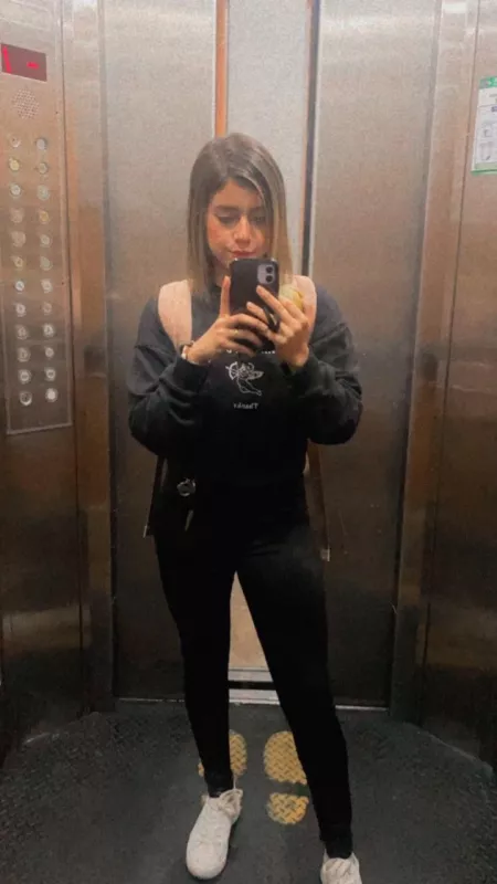 digging the full length mirror in this elevator by martinezeva9