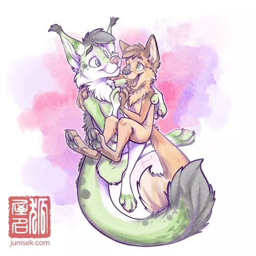 Digital watercolor commission I recently finished by Smart-Cable6