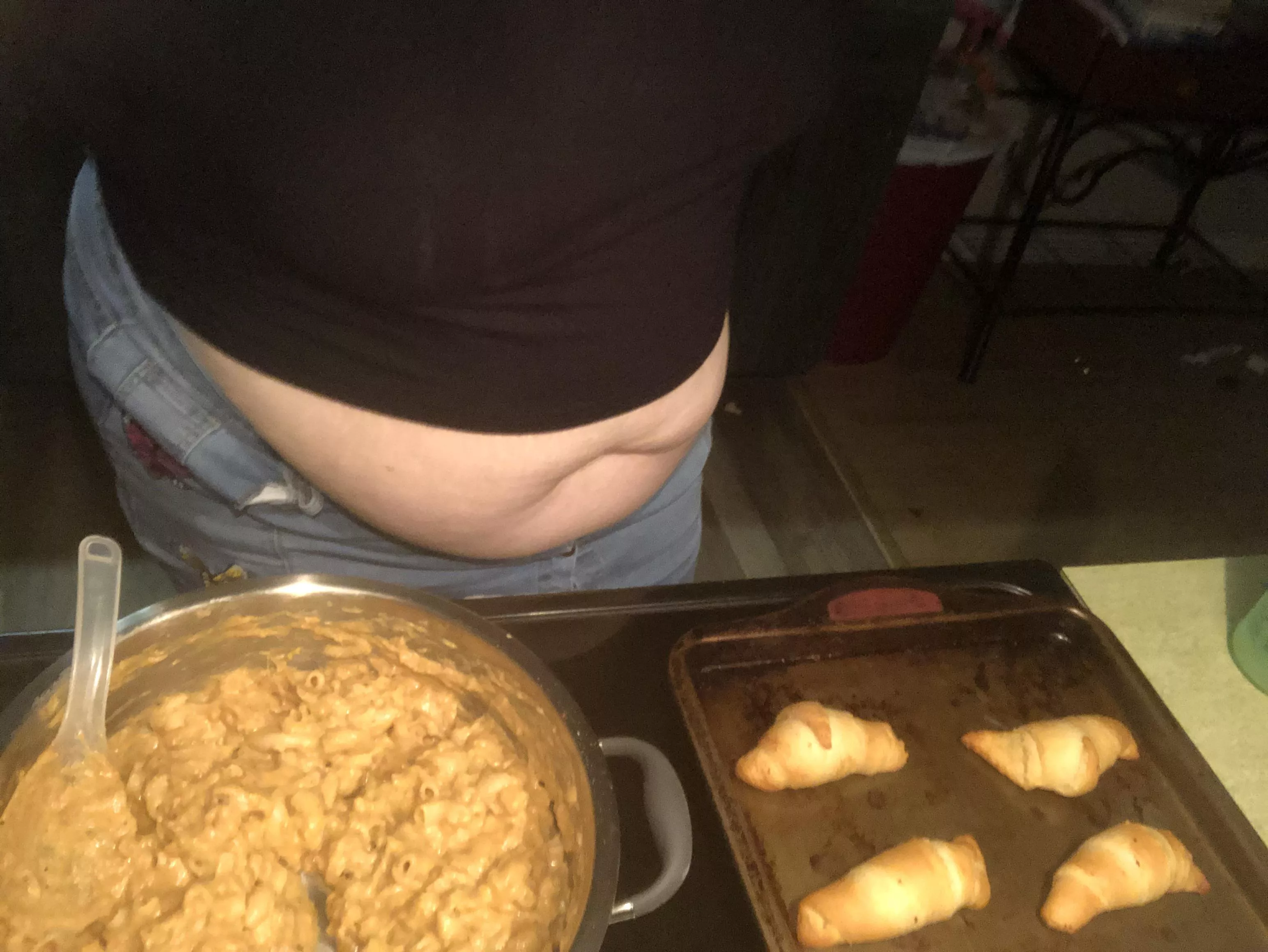 Dinner all for me tonight 🥺 posted by queenbeebbw